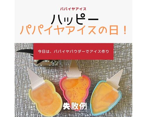 パパイヤアイス1